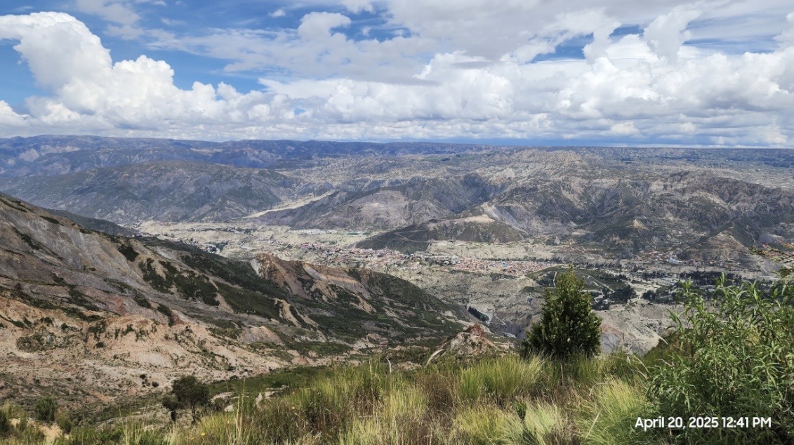 Vista desde la muela del diablo